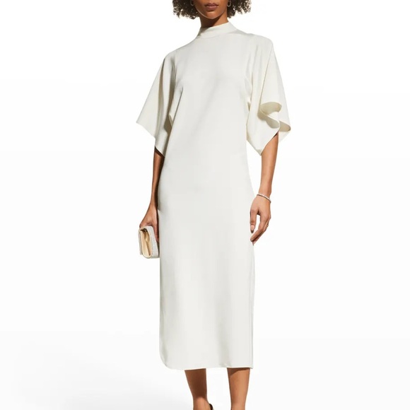Rodarte Cream Midi Dress - Picture 1 of 11